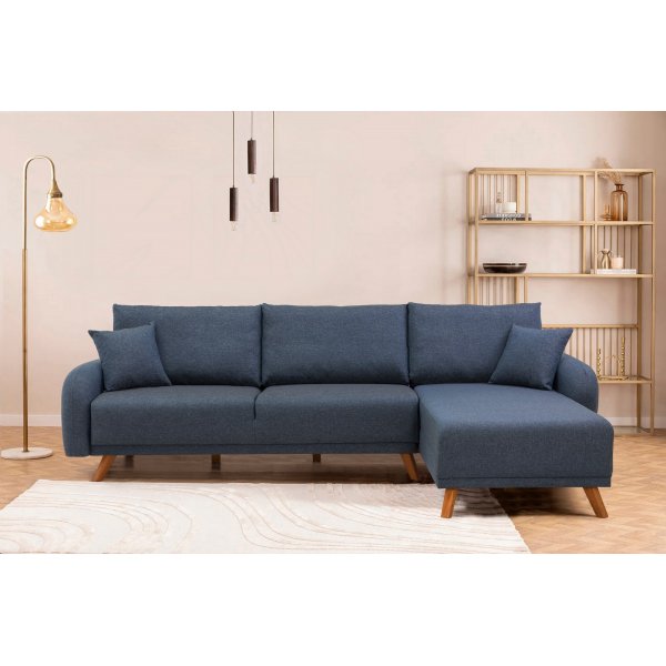 Kronos 2 slaapbank Donkerblauw