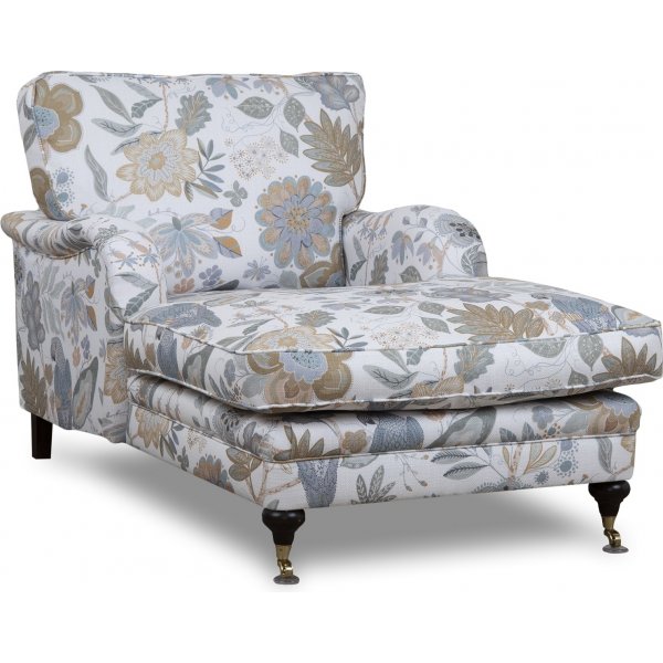Howard Spirit divanftlj i blommigt tyg - Eden Parrot White/beige