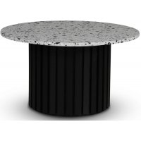 Sumo Soffbord Ø85 - Svartbets / Terrazzo Cosmos Sumo Soffbord Ø85 - Svartbets / Terrazzo Cosmos