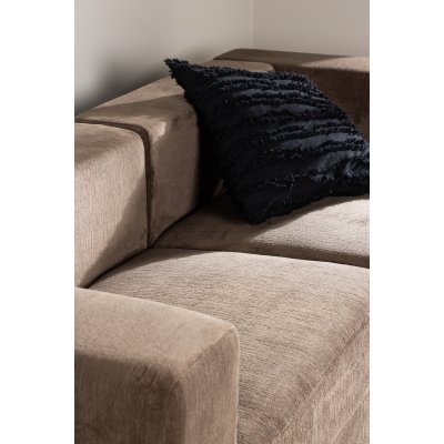 Lumi 3-sits soffa - Brun linne
