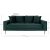 Lido 2,5-sits soffa - Mörkgrön