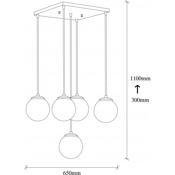 Plafonnier Effy 2171 - Noir/fumé Plafonnier Effy 2171 - Noir/fumé