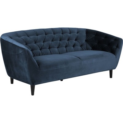 Ria 3-sits soffa - Marinblå