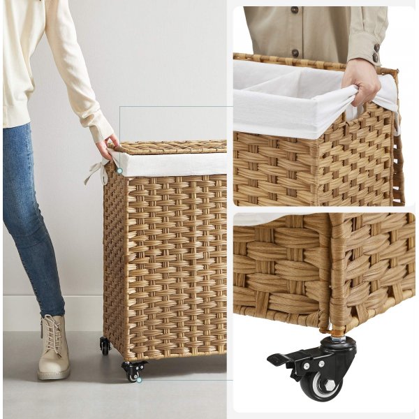 Panier  linge Aleksandra - Rotin