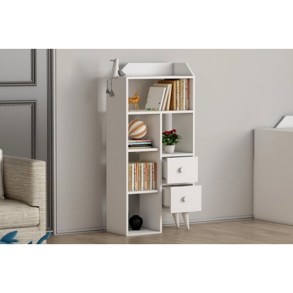 Seren boekenkast - Wit Seren boekenkast - Wit