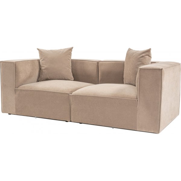 Sora 2-sits soffa - Cappuccino Sora 2-sits soffa - Cappuccino