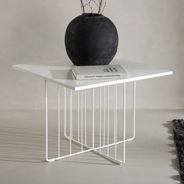 Dayton salontafel 60 x 60 cm - Wit Dayton salontafel 60 x 60 cm - Wit