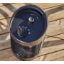 Heater terrassvärmare golvmodell ställbar - Svart