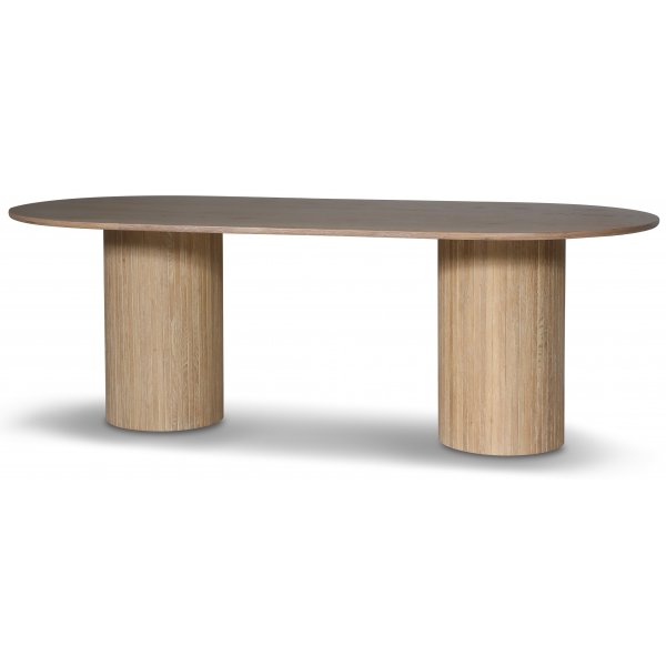 Nova matbord 215 cm - Vitoljad ek Nova matbord 215 cm - Vitoljad ek