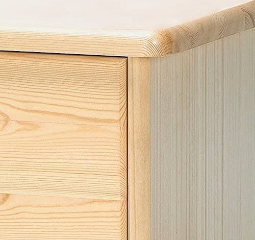 Mario dressoir met 3 laden - Gelakt grenen Mario dressoir met 3 laden - Gelakt grenen