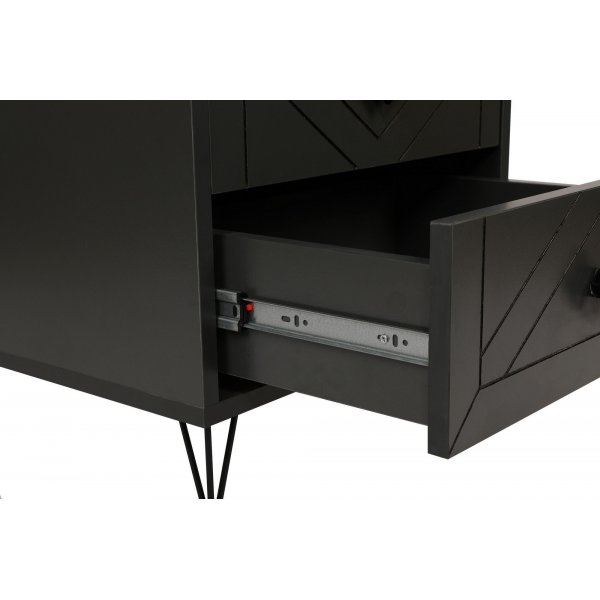 Luna nachtkastje - Antraciet