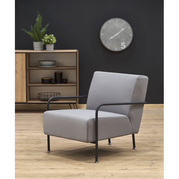 Hector f�t�lj - Gr�/svart