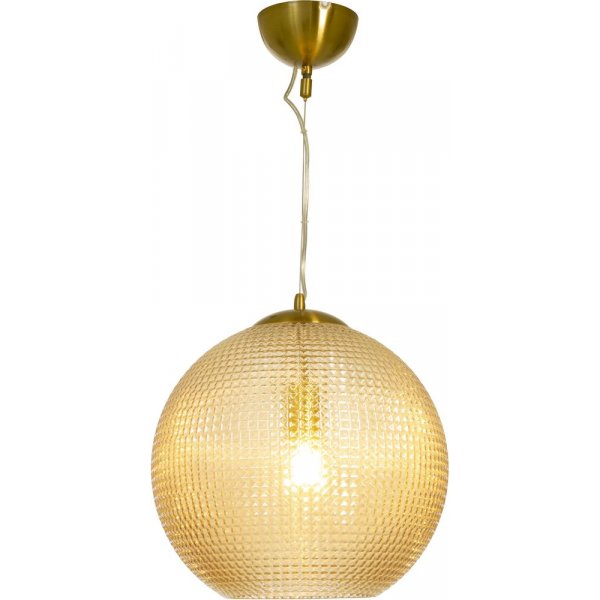 Vegas taklampa - Amber/matt mssing