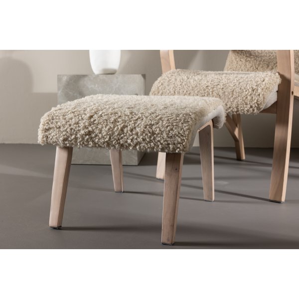 Fårö loungestol - Brun Fårö loungestol - Brun