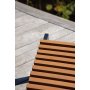 Athena sittbnk - Svart/Natur