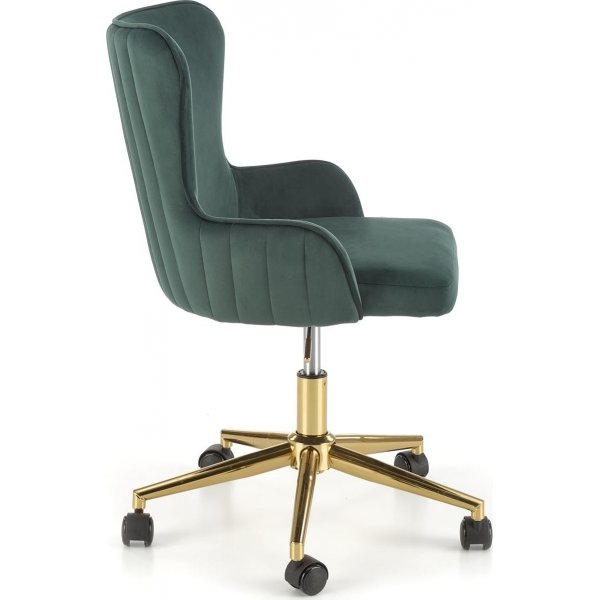 Chaise de bureau Timoteo en vert foncé Chaise de bureau Timoteo en vert foncé