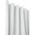 Rideau Colin Lot de 2 2 x 135 x 280 cm - Blanc cass