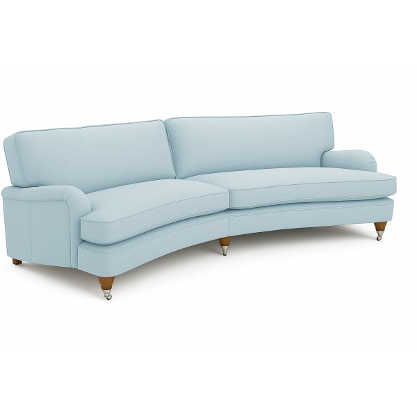 Soffa 300 cm - Ljusbl - Howard Luxor