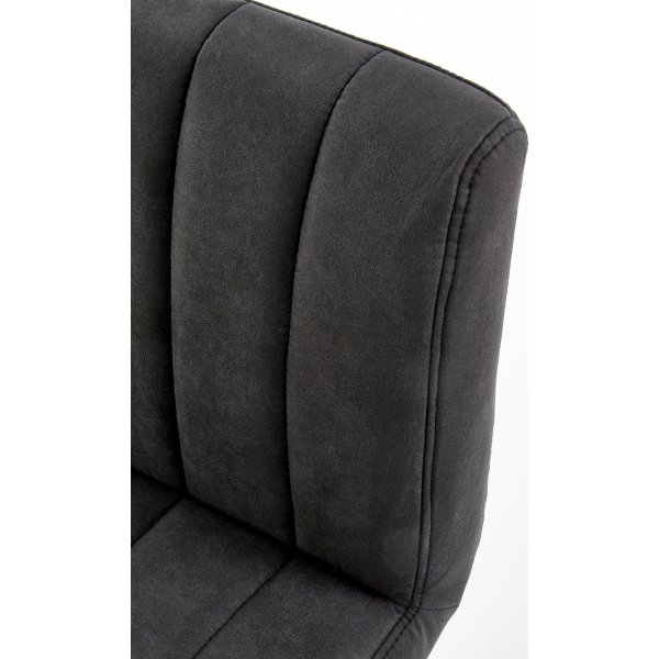 Elfrieda barstol i mörkgrå PU Elfrieda barstol i mörkgrå PU