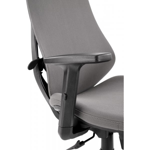 Chaise de bureau Monoco - Gris/noir Chaise de bureau Monoco - Gris/noir