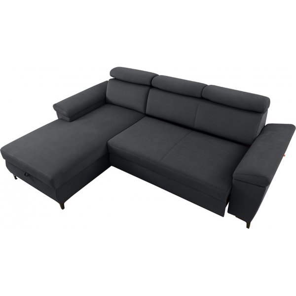 Santi slaapbank links - Grijs