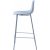 Tabouret de bar Sheba bleu tourterelle SH 67,5 cm