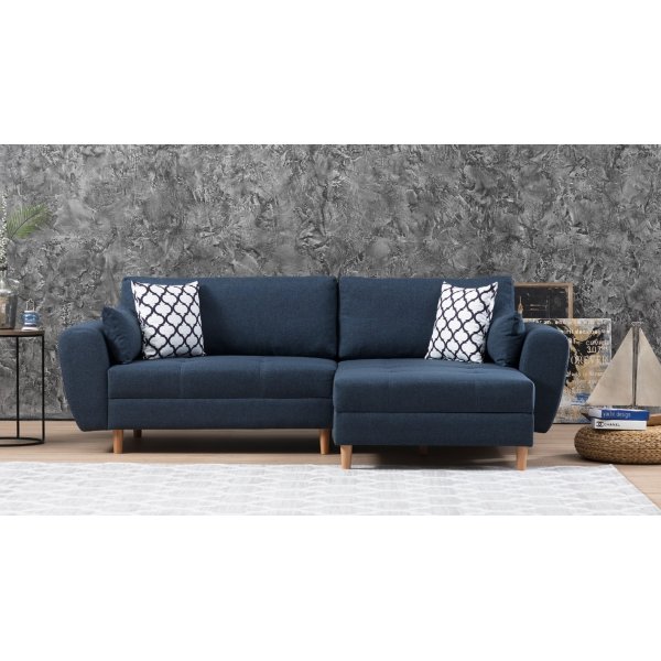 Igor divansoffa h�ger - M�rkbl�