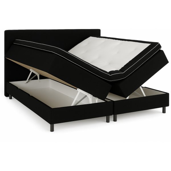 Dubbelsng Accent 180 cm - Svart