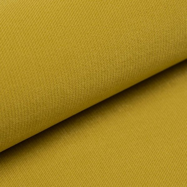 Sandns 5-sits U-divansoffa hger - Ljusgul