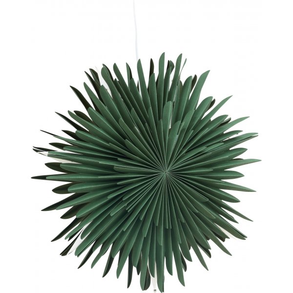 Slen adventsstjrna 46 cm - Grn