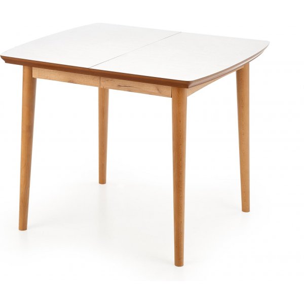 Table à manger Shinra 90-190 cm - Blanc Table à manger Shinra 90-190 cm - Blanc
