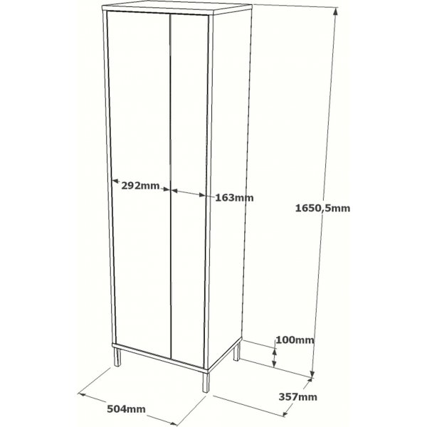 Armoire marguerite - Blanc Armoire marguerite - Blanc