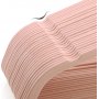 Kldgalge, sammet, 43,5 cm, 50-pack - Rosa