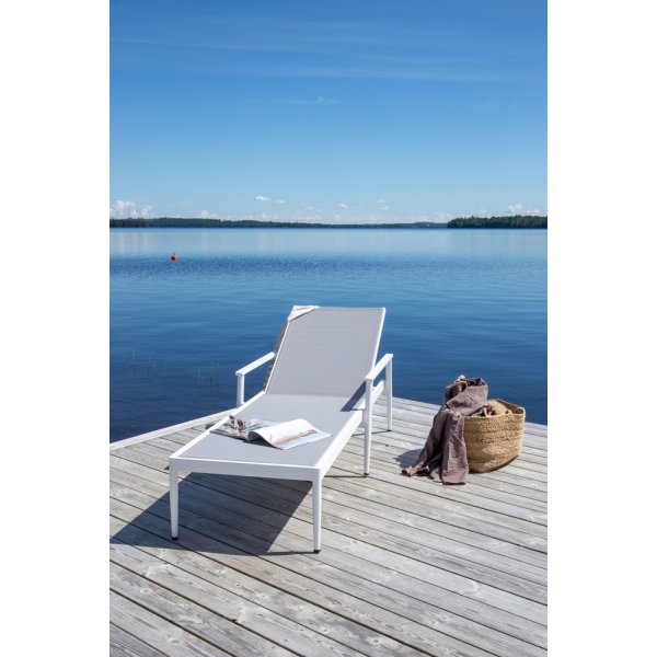 Break solsäng - Vit Break solsäng - Vit