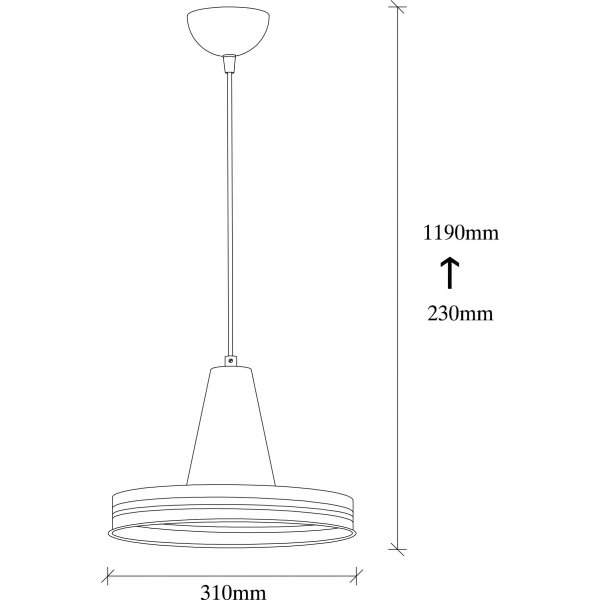 Plafonnier Dodo 2501 - Noir/cuivre Plafonnier Dodo 2501 - Noir/cuivre