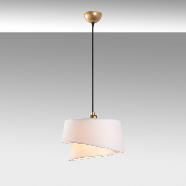 Stage taklampa 32 cm - Vit