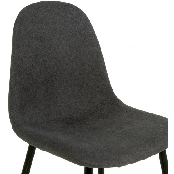 Chaise Carisma en tissu gris foncé Chaise Carisma en tissu gris foncé