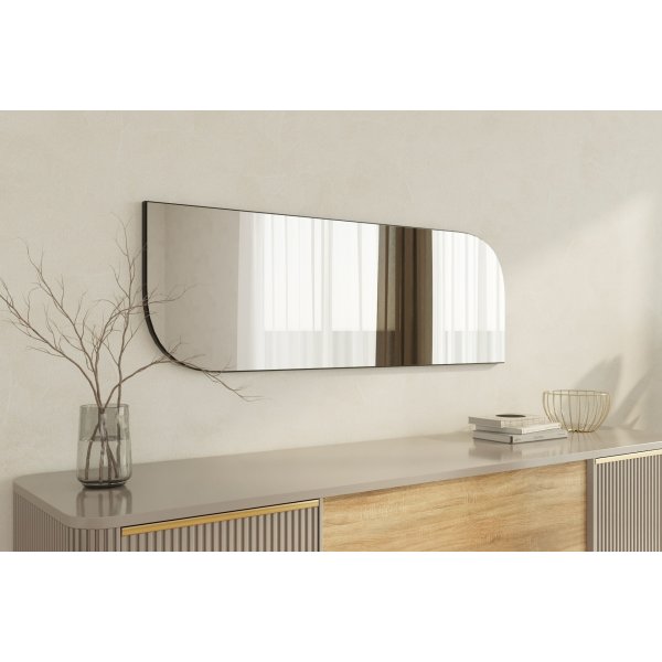 Miroir mural Arni - Noir Miroir mural Arni - Noir