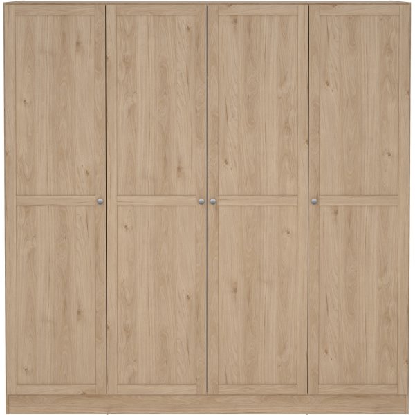 Armoire Billund à 4 portes - Hickory Armoire Billund à 4 portes - Hickory
