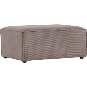 Pouf Gillholmen - Velours ctel marron