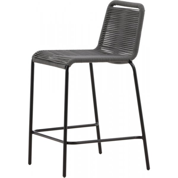 Lindos barstol - Svart/Mörkgrå Lindos barstol - Svart/Mörkgrå