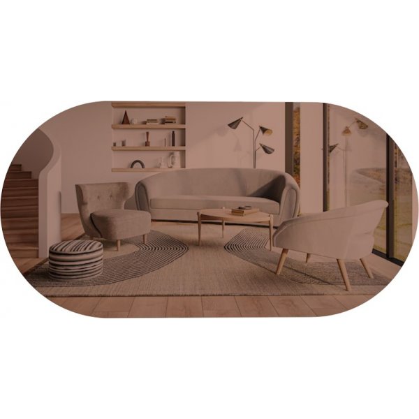 Rior\\\'s spiegel - Brons/goud