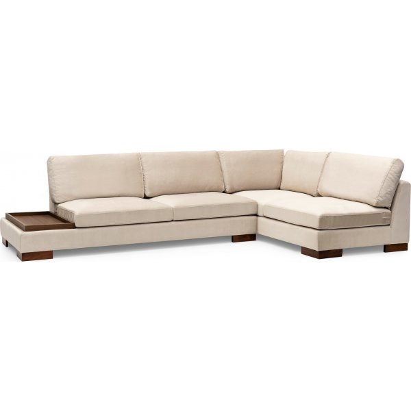 Canapé d'angle tulipe - Beige Canapé d'angle tulipe - Beige