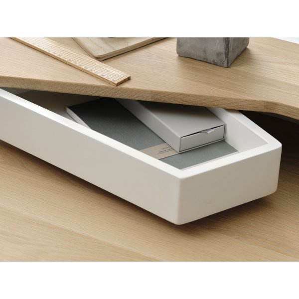 Bureau Odessa 120 cm avec tiroir en chêne huilé Bureau Odessa 120 cm avec tiroir en chêne huilé