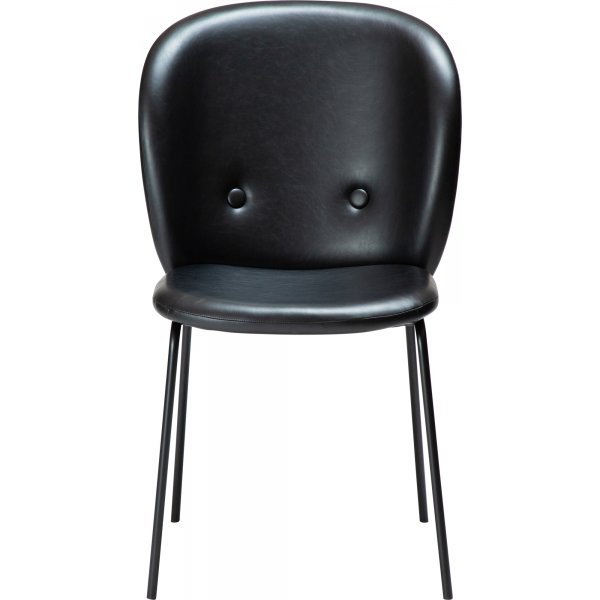 Chaise de salle  manger Cloud - PU noir