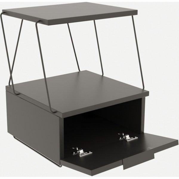 Tekoba sängbord - Antracit Tekoba sängbord - Antracit