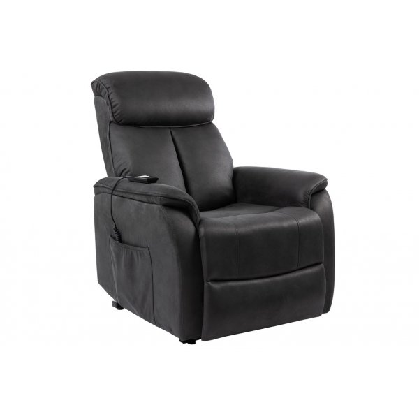 Fauteuil relevable lectrique Stenis - gris fonc