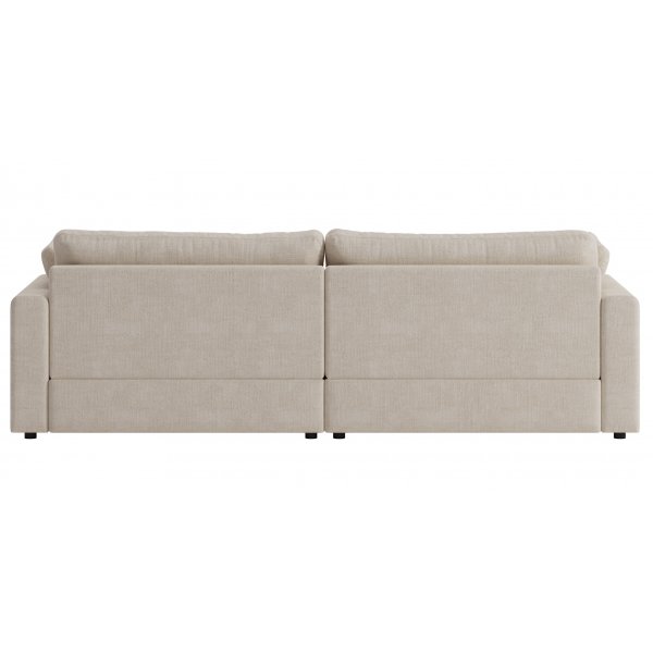 Moby 4-sits soffa 266 cm - Beige soffa + Textilrengöring för möbler Moby 4-sits soffa 266 cm - Beige soffa + Textilrengöring för möbler