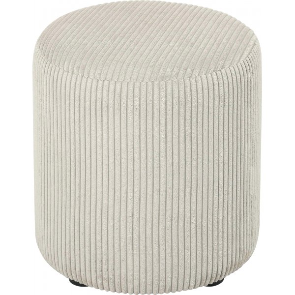 Mia sittpuff - Beige manchester