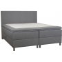 Tte de lit d\\\'appoint - 160 cm - Gris clair